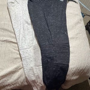 2 pair of joggers size L